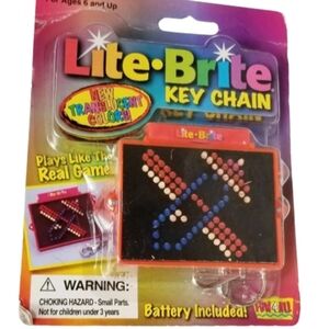 Lite-Brite Keychain Vintage Toys